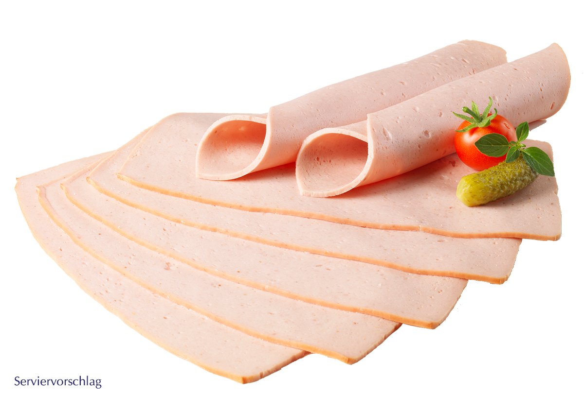 Puten-Leberkäse fein aufgeschnitten, 250 g