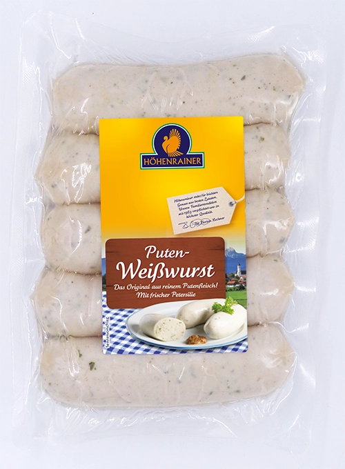 Höhenrainer Puten-Weißwurst.