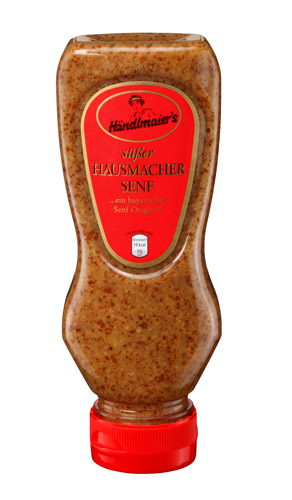 haendlmaier-suesser-hausmachersenf-225ml-squeeze-flasche Händlmaier süßer Hausmachersenf 225 ml Squeeze-Flasche.