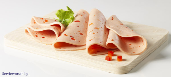 Geflügel-Paprika-Fleischwurst.