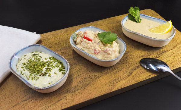 Dip zu Falafel (vegan/vegetarisch)
