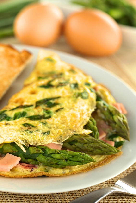 Spargelomelette - schnell und einfach selbst gemacht