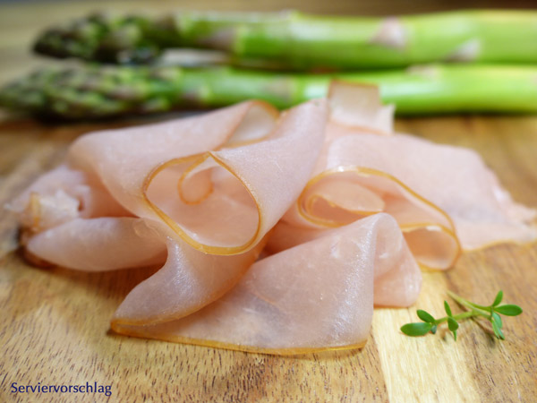 Puten Lachsschinken Serviervorschlag Höhenrainer