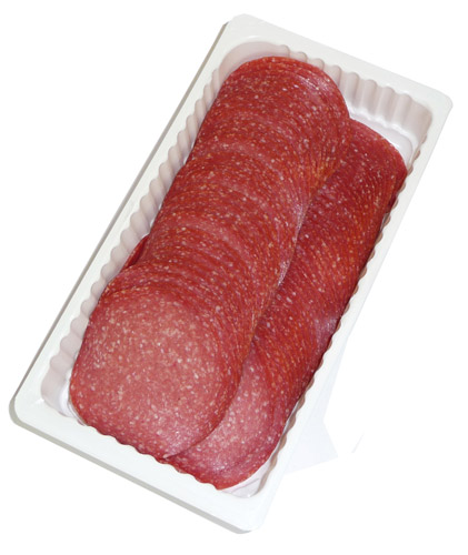 Hellmann Putensalami fein aufgeschnitten, 500 g